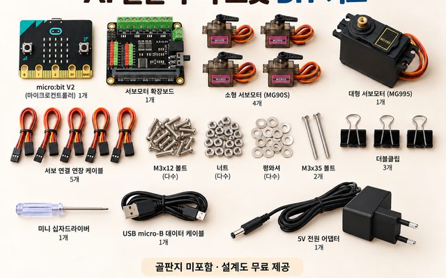 움직이는 얼굴로봇 조립 세트